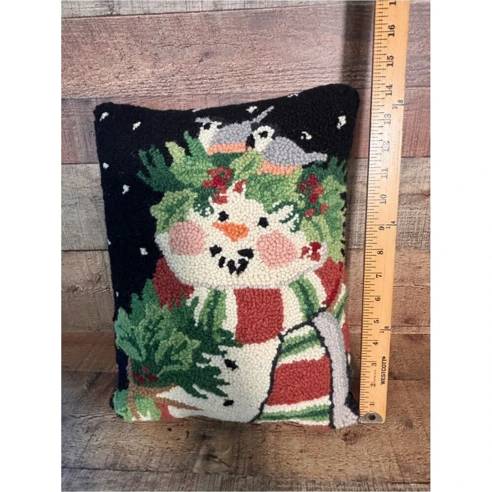 Source Unknown snowman wool